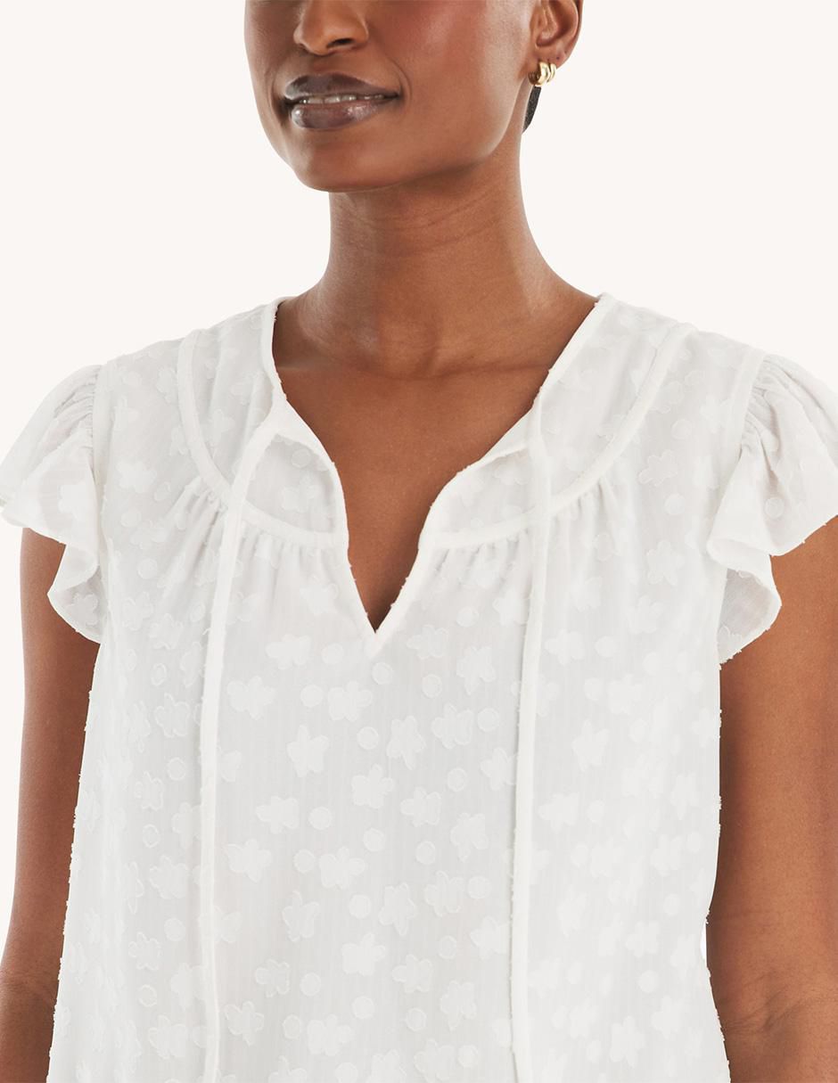 Blusa manga corta para mujer