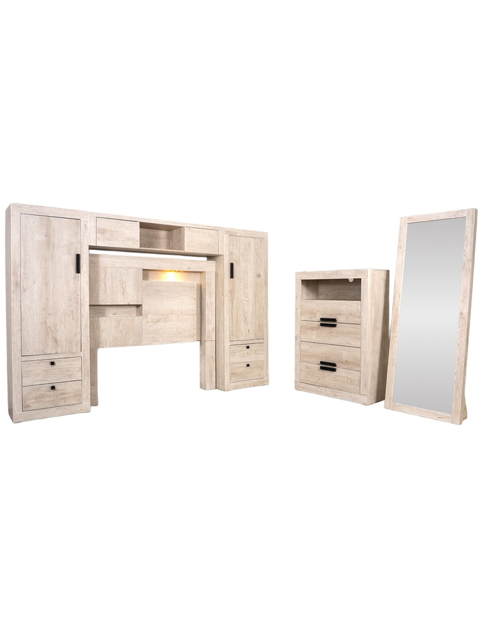 Set recámara Esmeralda de MDF 1