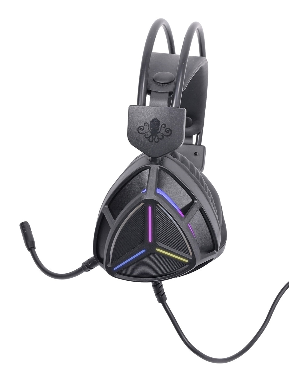 AUDÍFONOS GAMER GROUND GAMING O, NEGRO