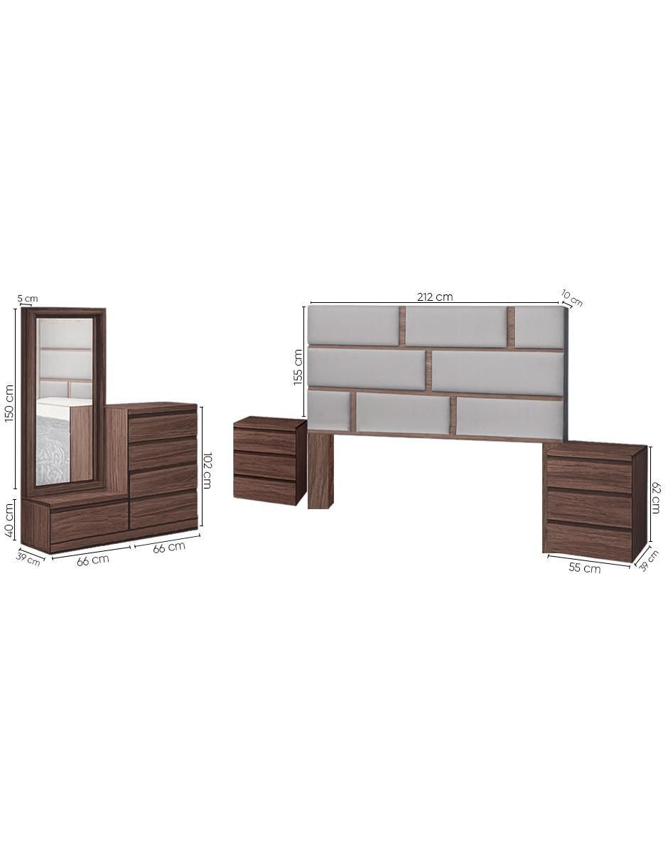 Set recámara Joya de MDF 6