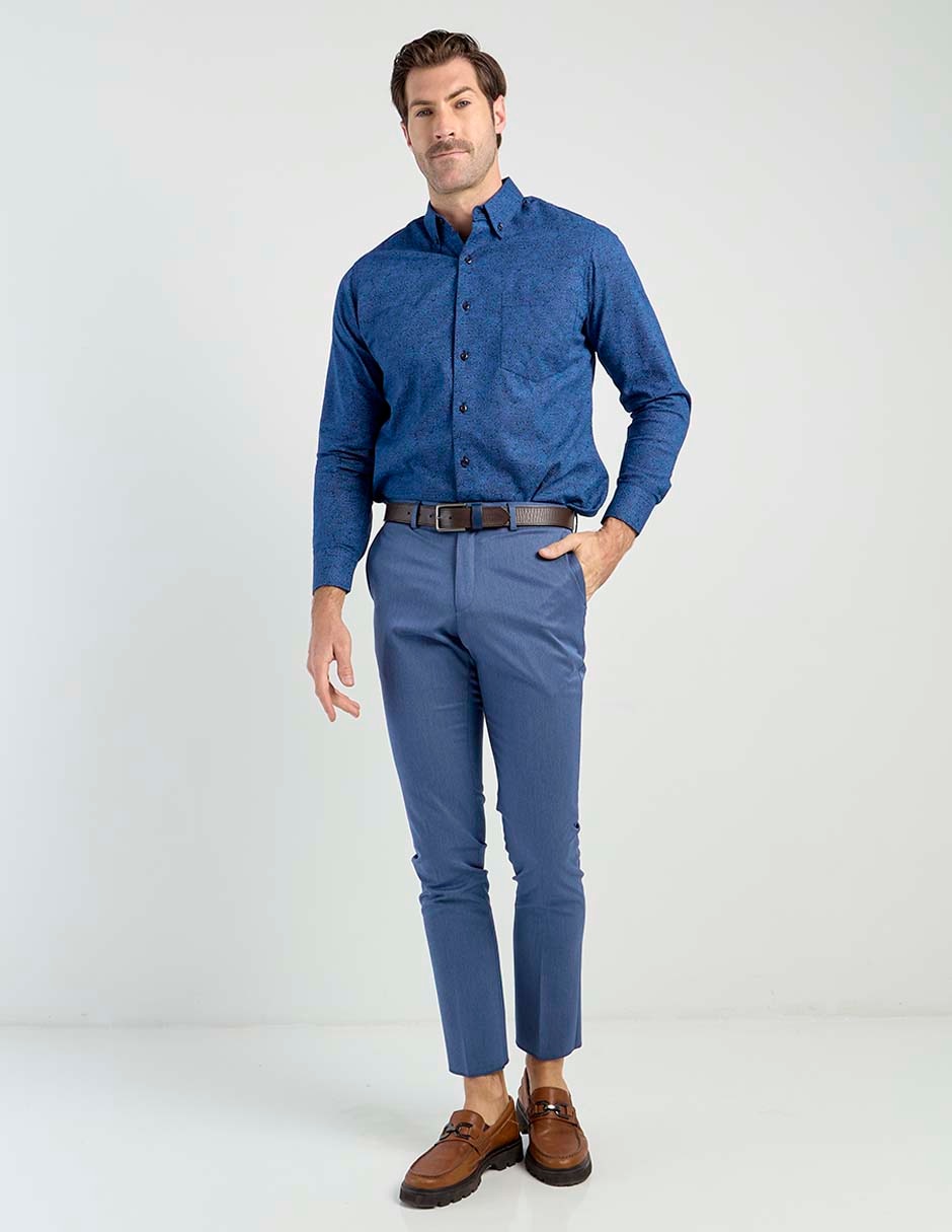 Pantalón de vestir chino slim para hombre 7