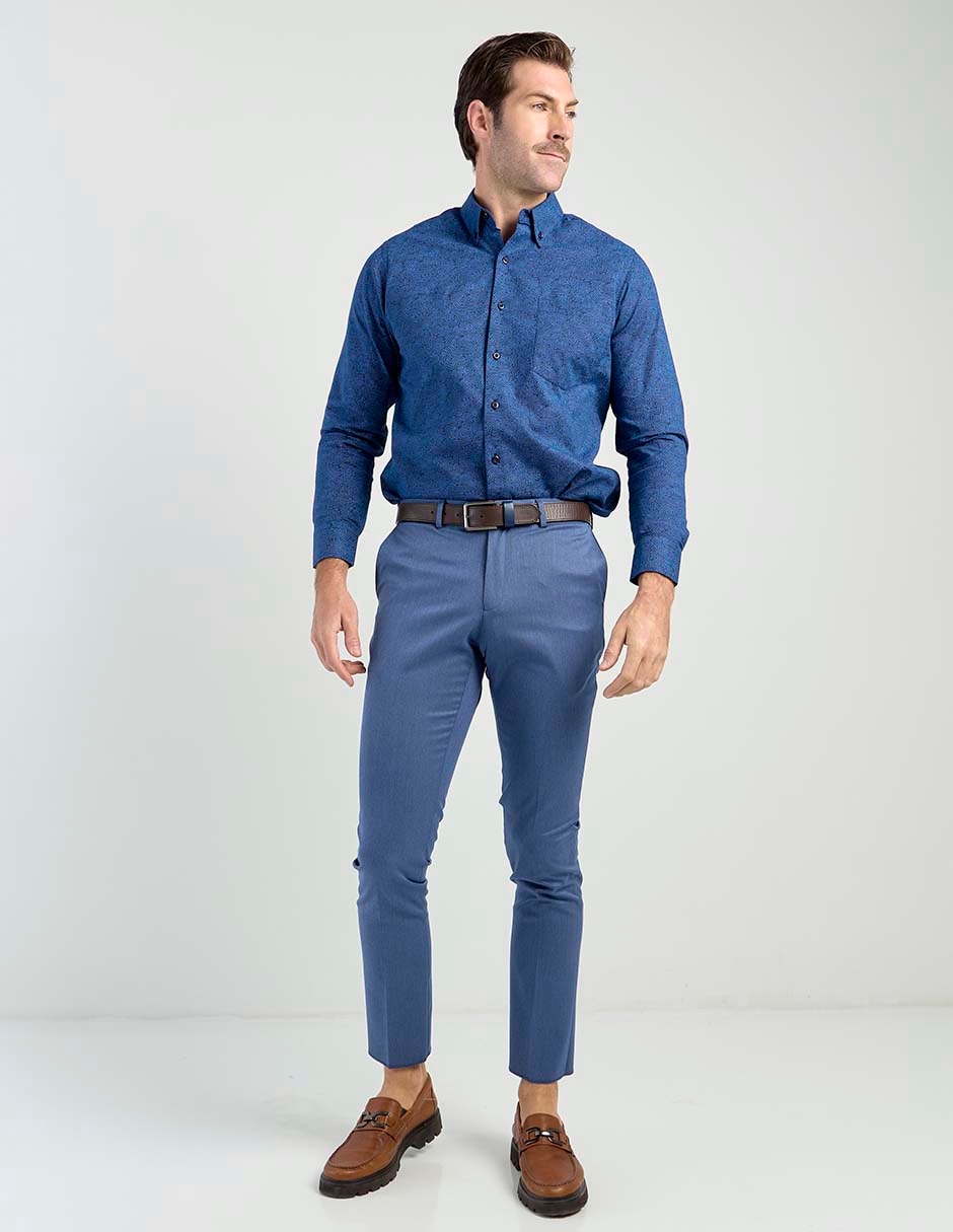Pantalón de vestir chino slim para hombre 8