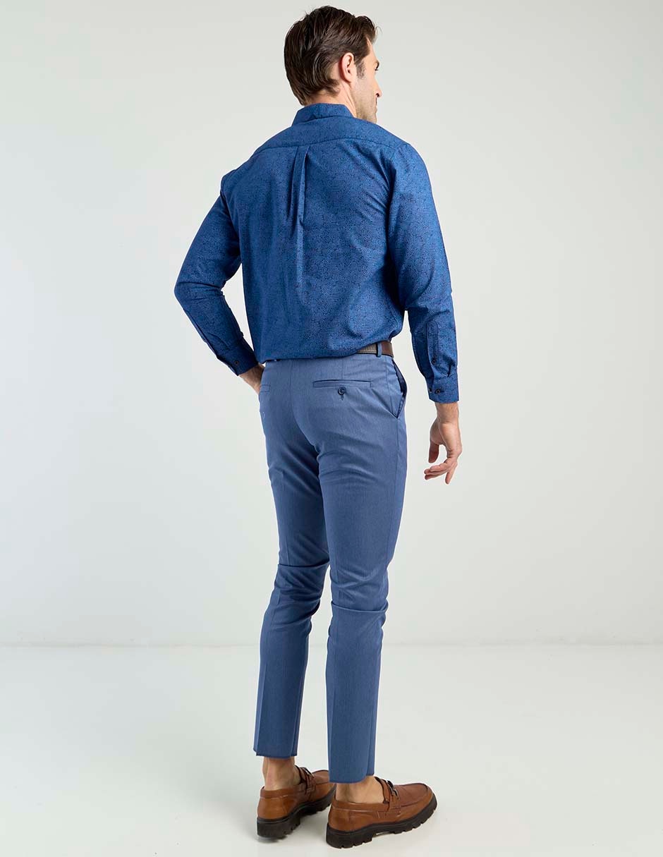 Pantalón de vestir chino slim para hombre 11