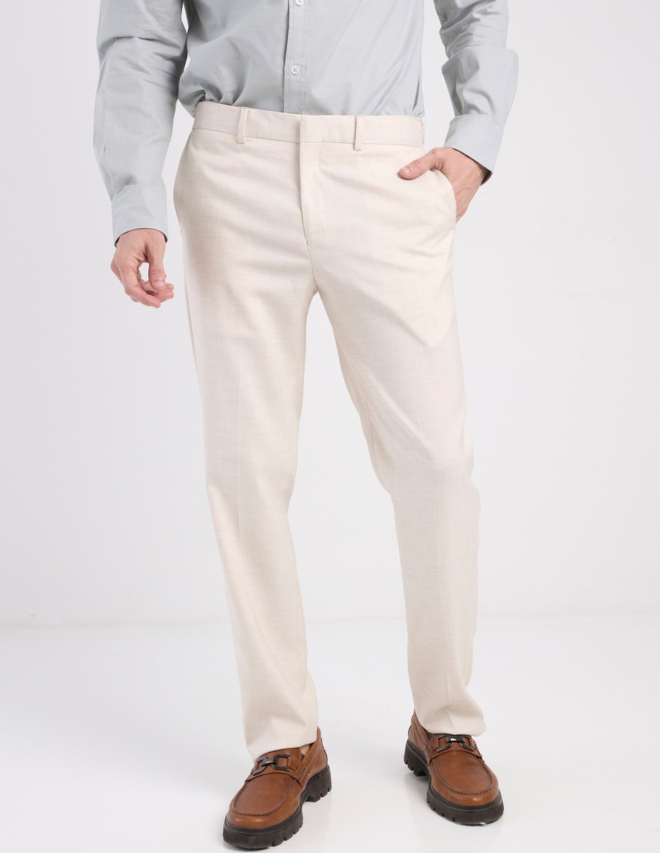 Pantalón de vestir recto para hombre 1