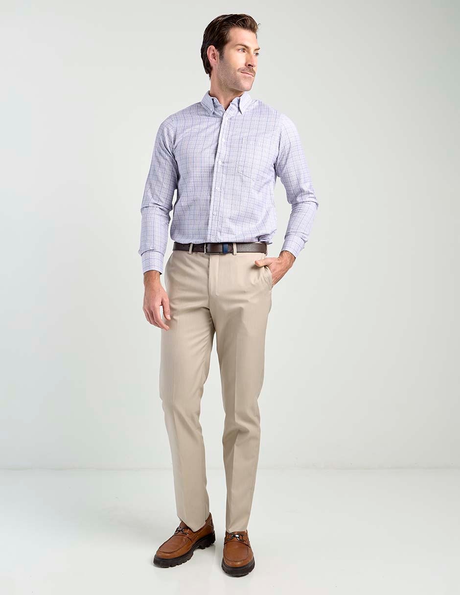 Pantalón de vestir slim para hombre 8