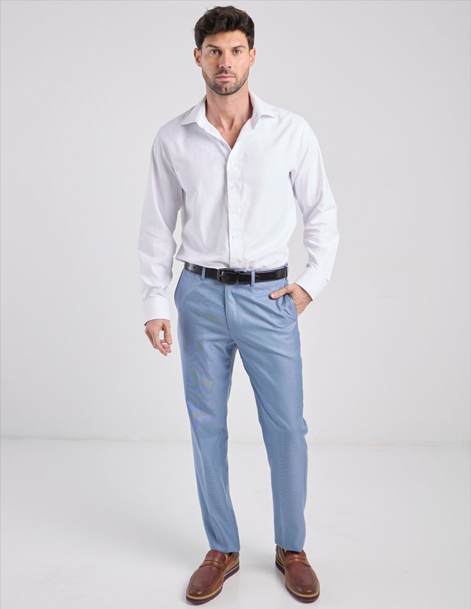 Pantalón de vestir recto para hombre 6
