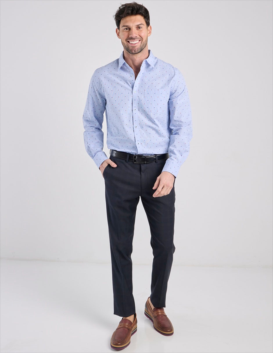 Pantalón de vestir recto para hombre 6