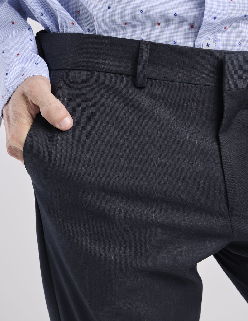 Pantalón de vestir recto para hombre 7