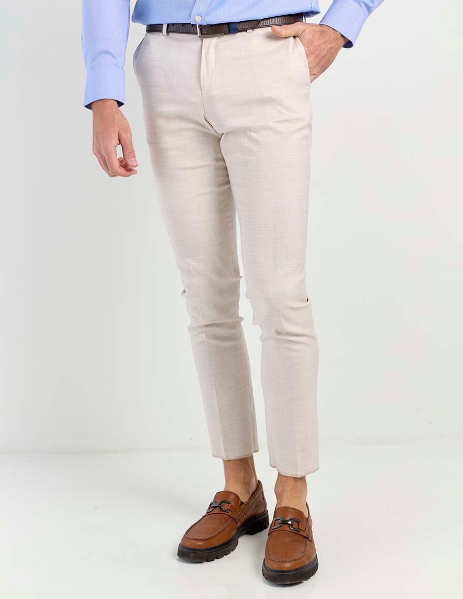 Pantalón de vestir recto para hombre 1