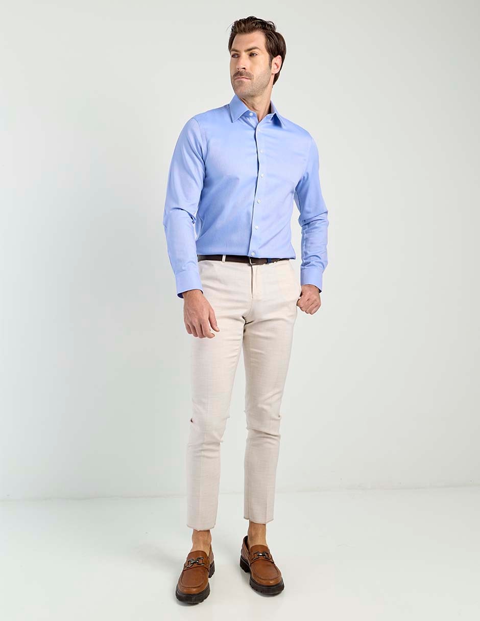 Pantalón de vestir recto para hombre 7
