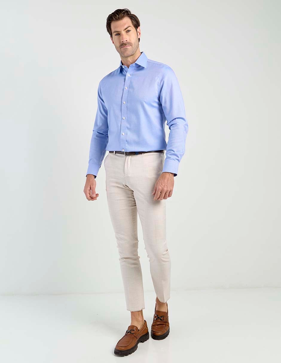 Pantalón de vestir recto para hombre 8