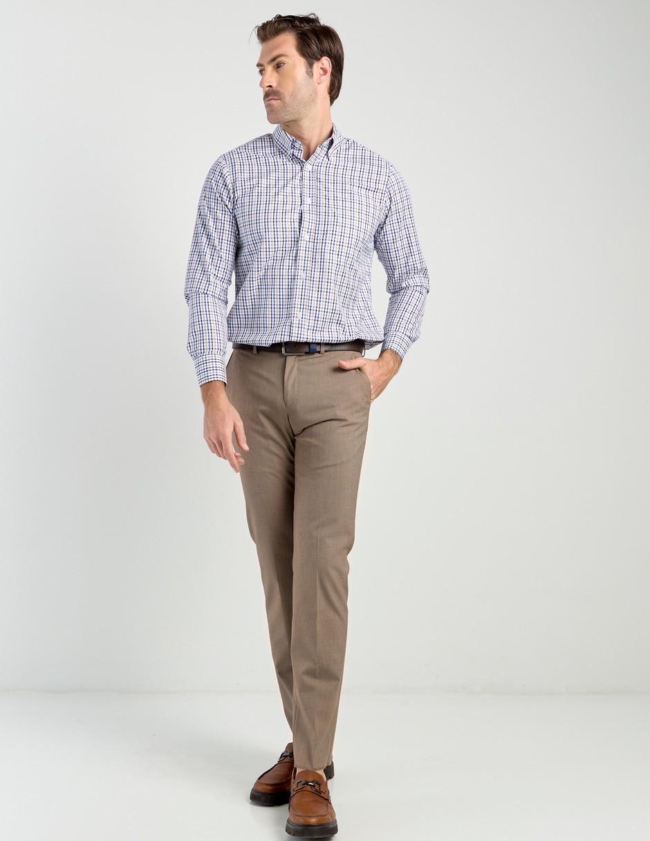 Pantalón de vestir slim para hombre 8