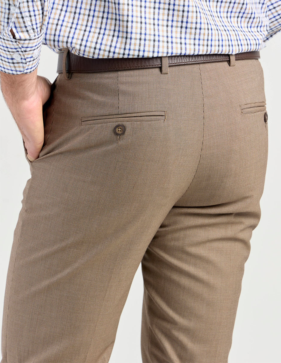 Pantalón de vestir slim para hombre 10