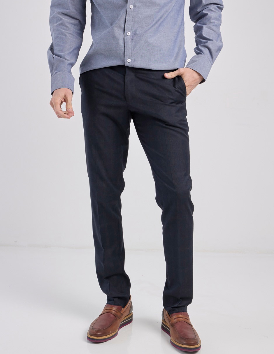 Pantalón de vestir recto para hombre 1