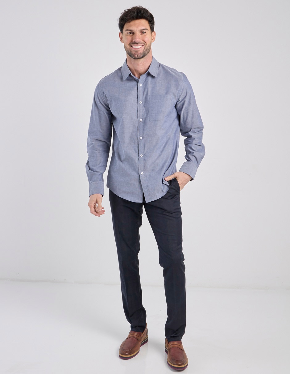 Pantalón de vestir recto para hombre 6