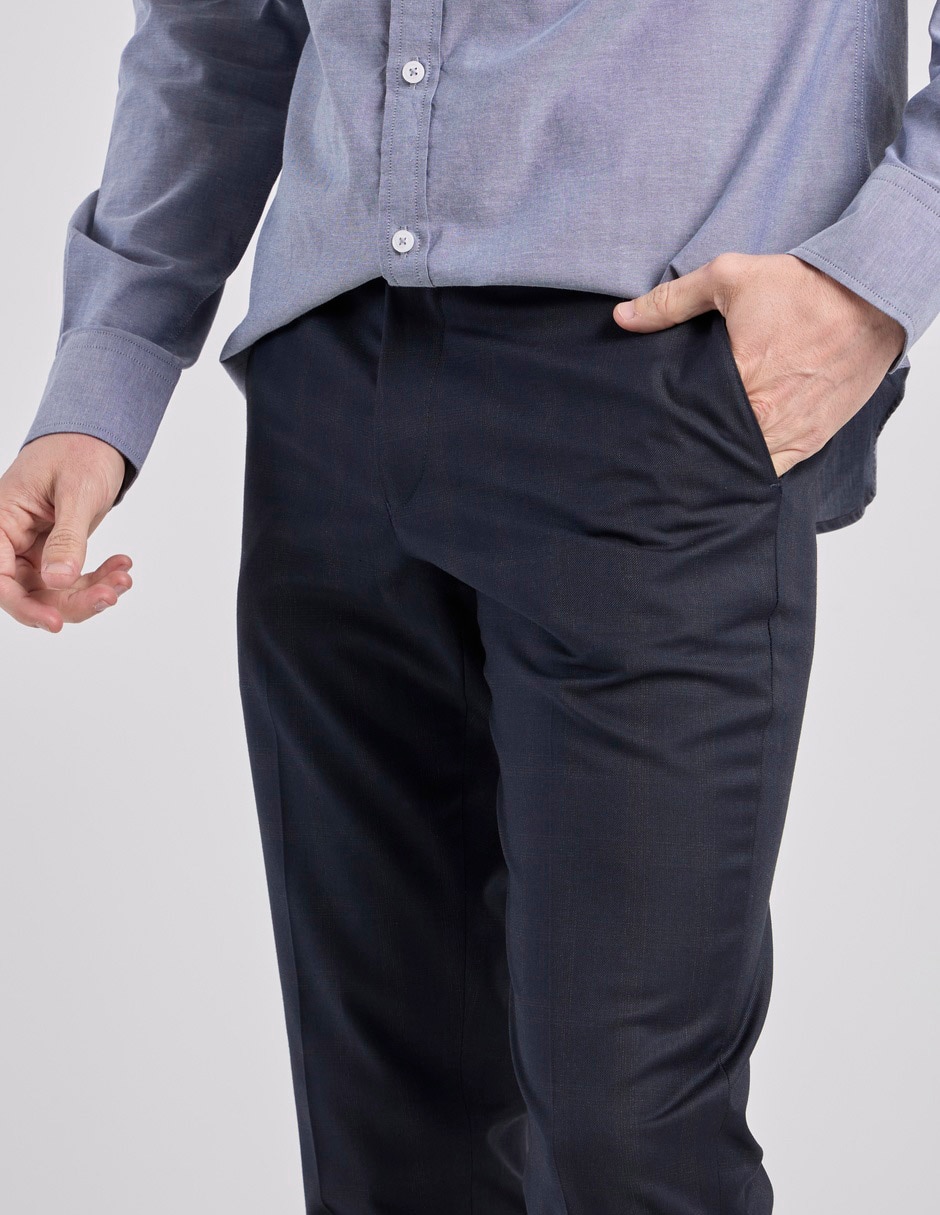 Pantalón de vestir recto para hombre 7