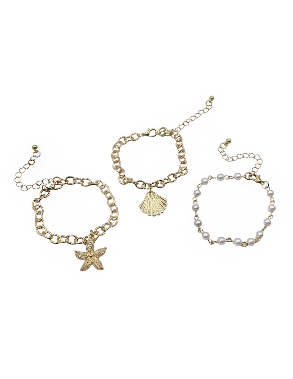 Set de brazalete Map acabado brillante