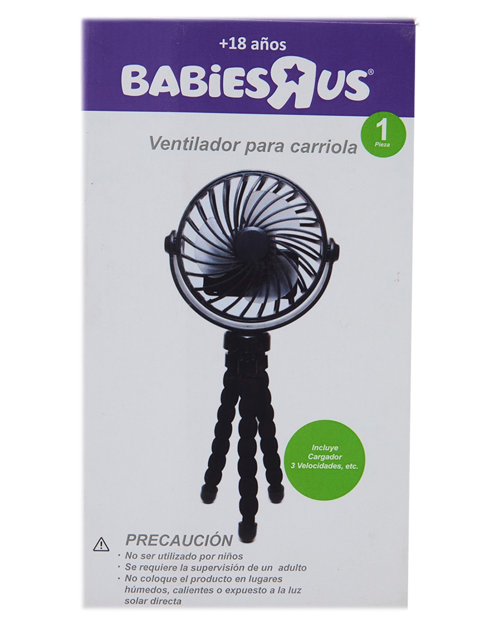 Mini ventilador 3 velocidades 7