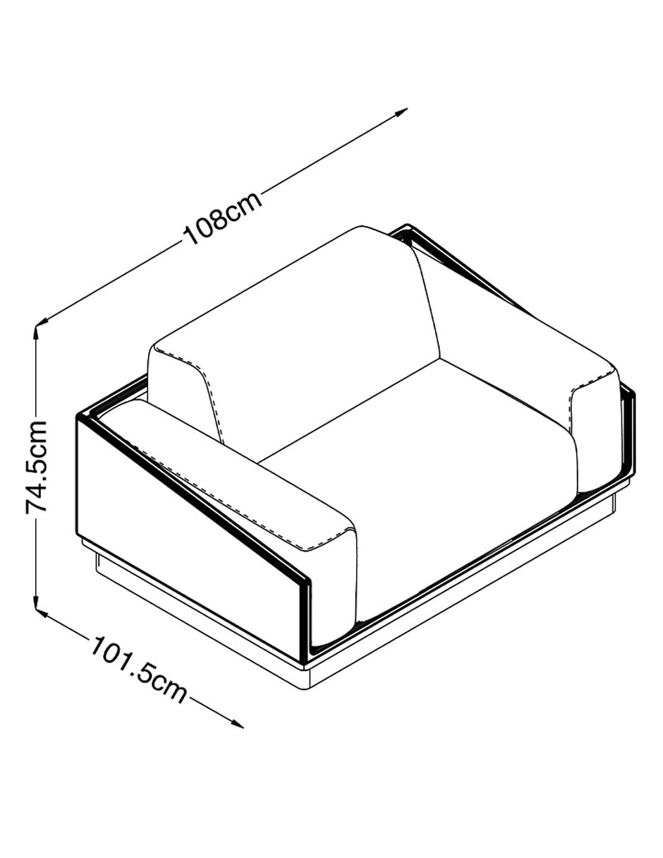 Sillón de tela 5