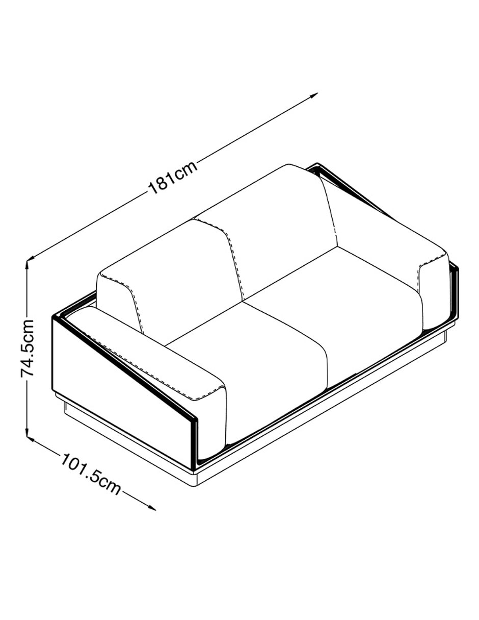 Love seat Éclaire Love seat Éclaire