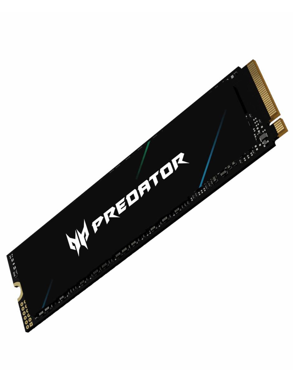 Unidad SSD Predator capacidad 4 TB