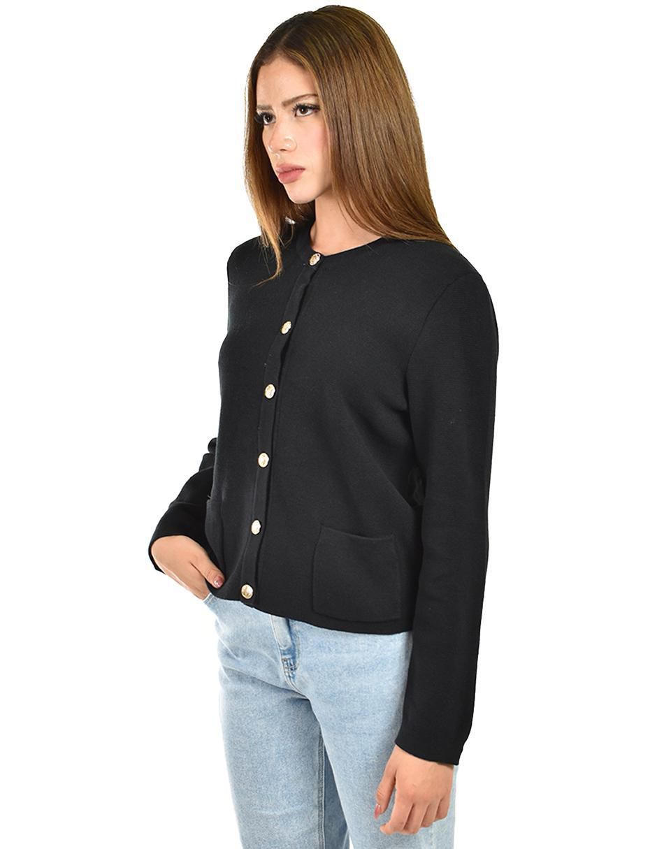 Suéter cuello redondo para mujer 5