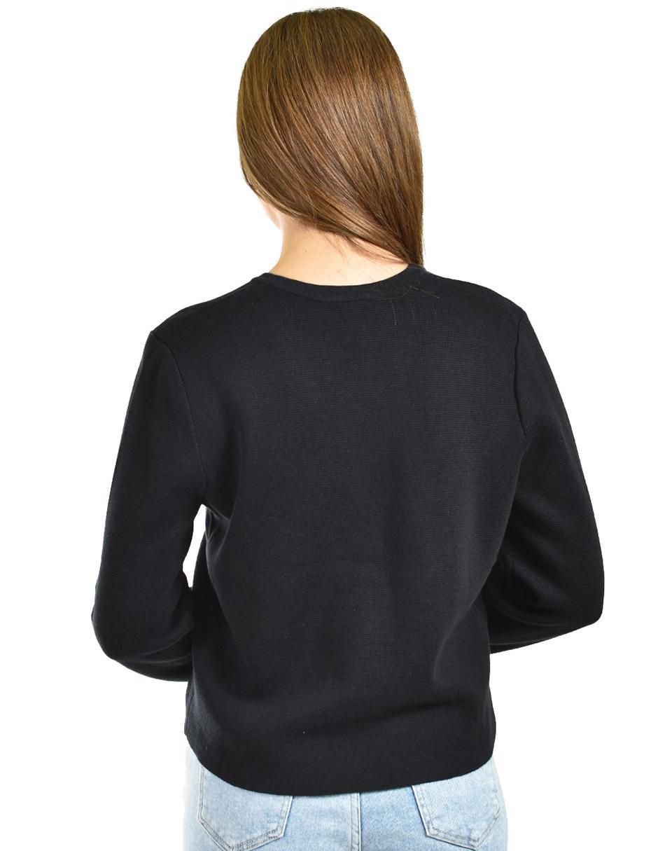 Suéter cuello redondo para mujer 4