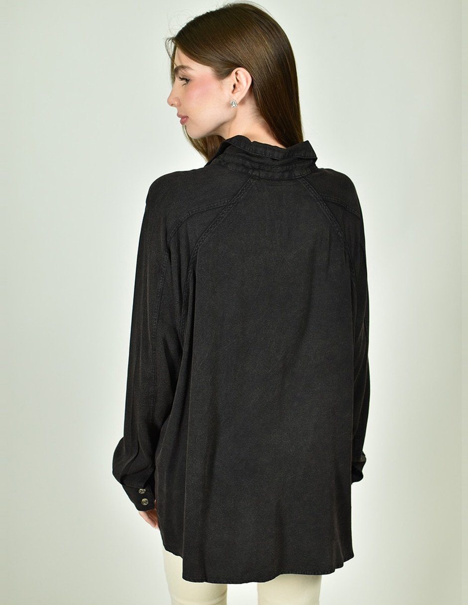 Blusa manga larga para mujer 5