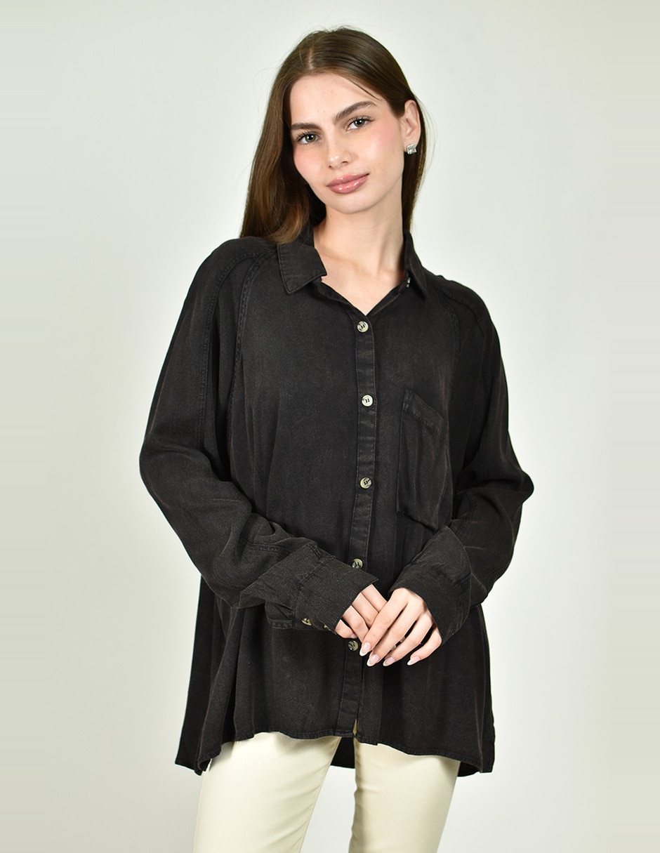 Blusa manga larga para mujer 7