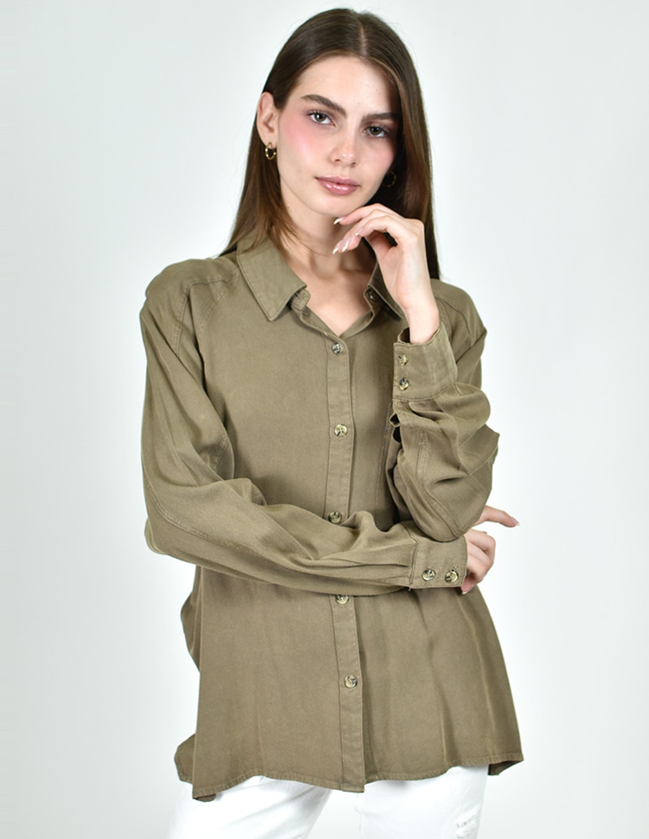 Blusa manga larga para mujer 1