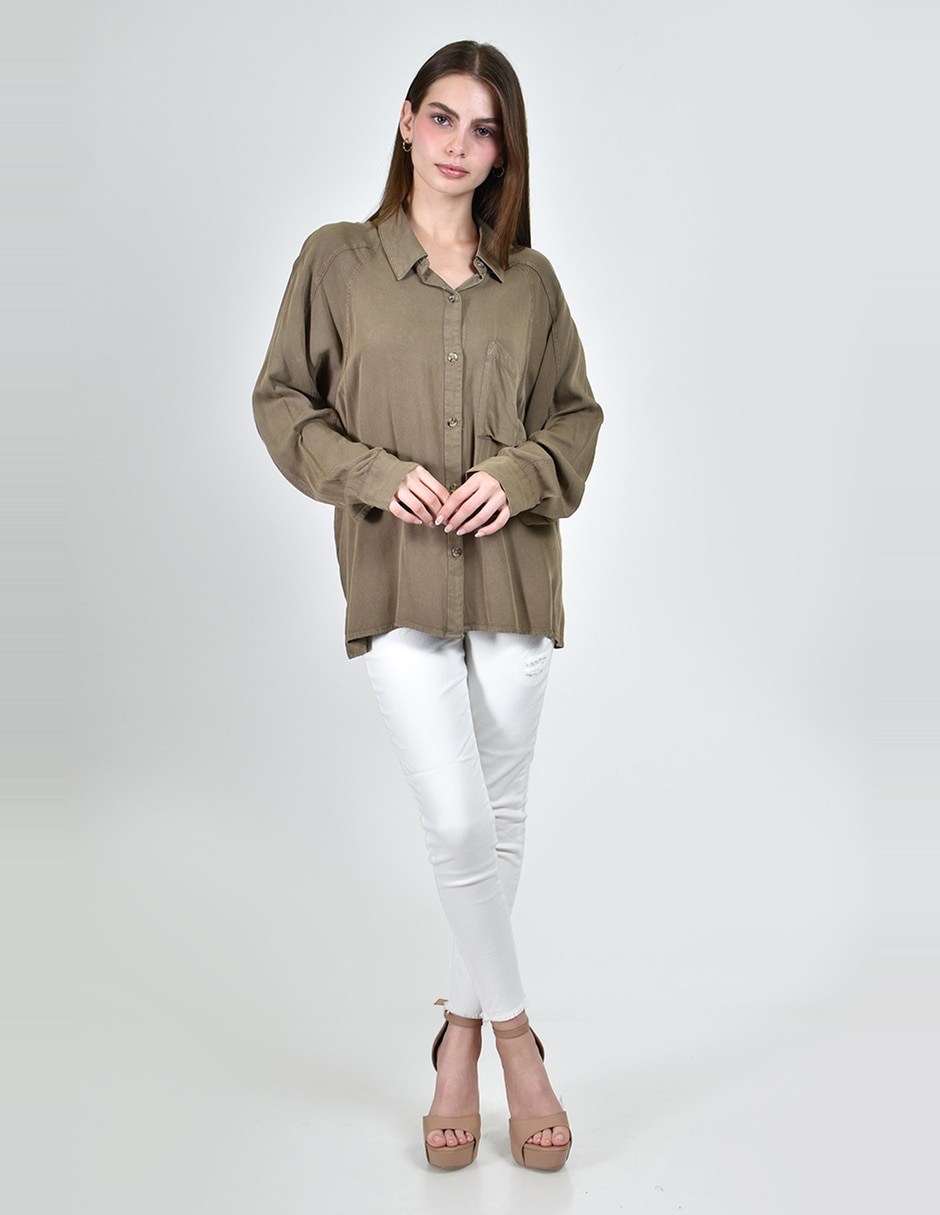 Blusa manga larga para mujer 6