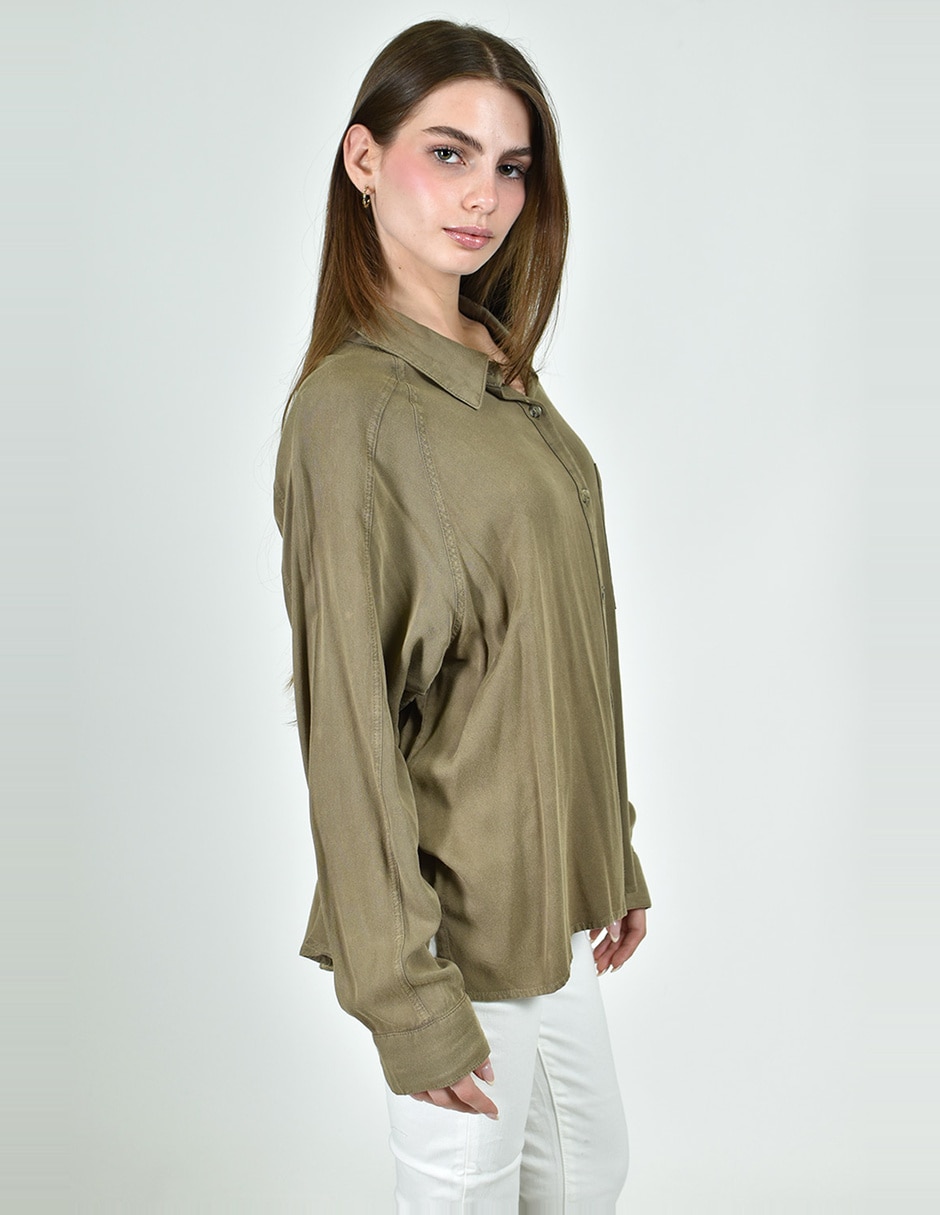 Blusa manga larga para mujer 8