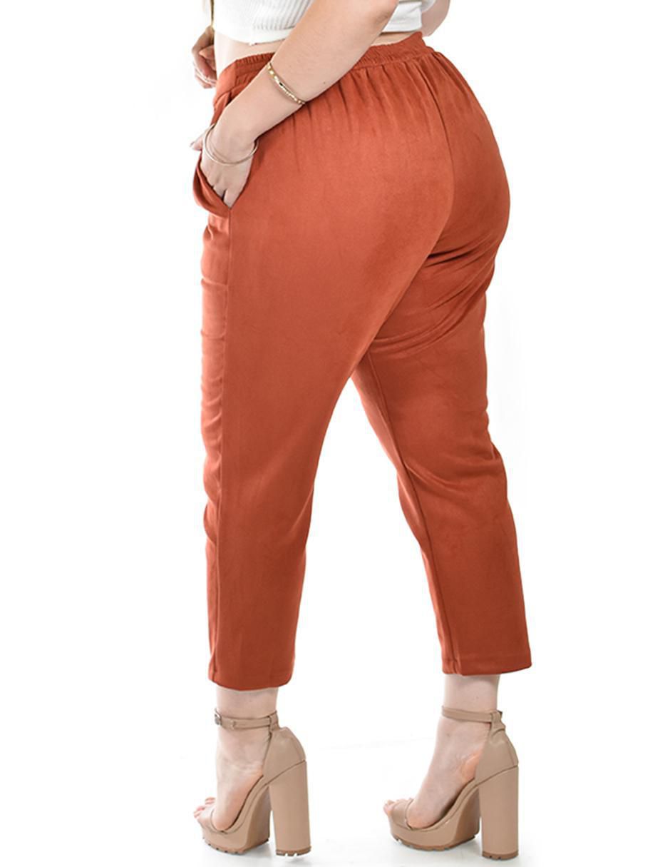 Pantalón capri slim para mujer