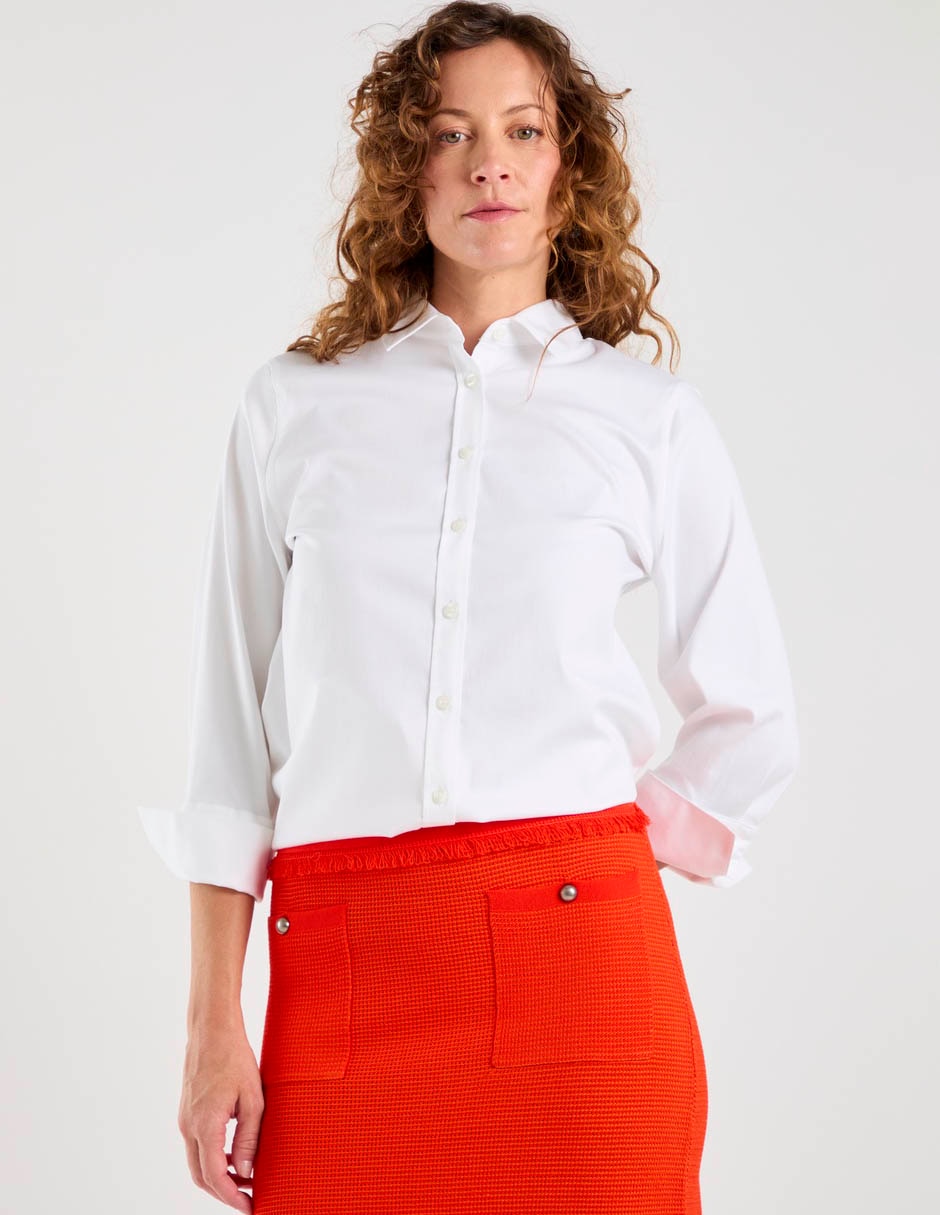 Blusa manga larga para mujer