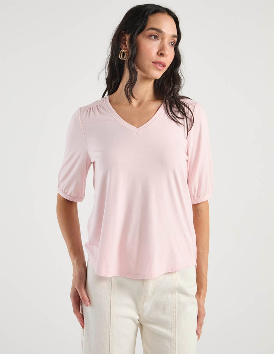 Blusa Chico's manga al codo para mujer 2
