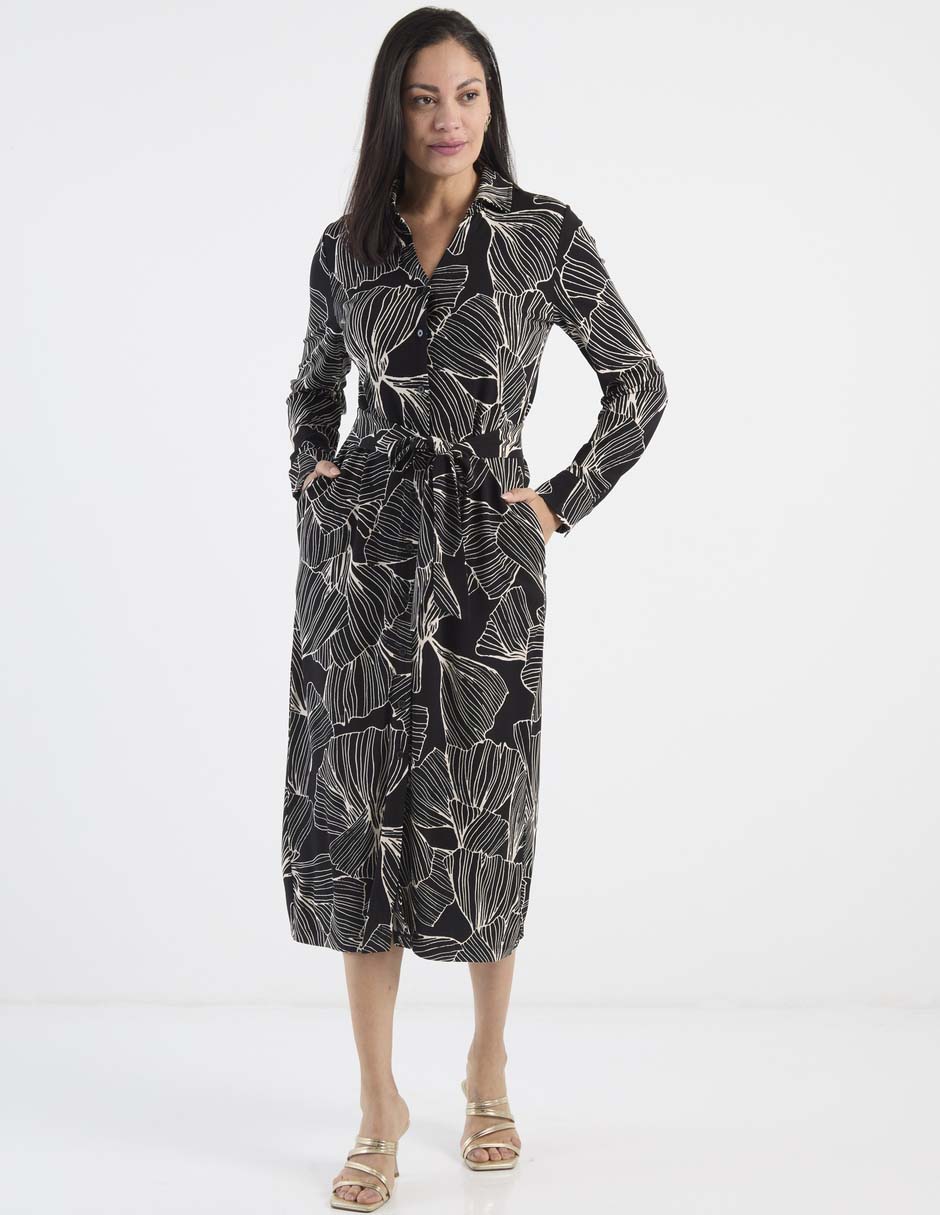 Vestido midi casual para mujer 4