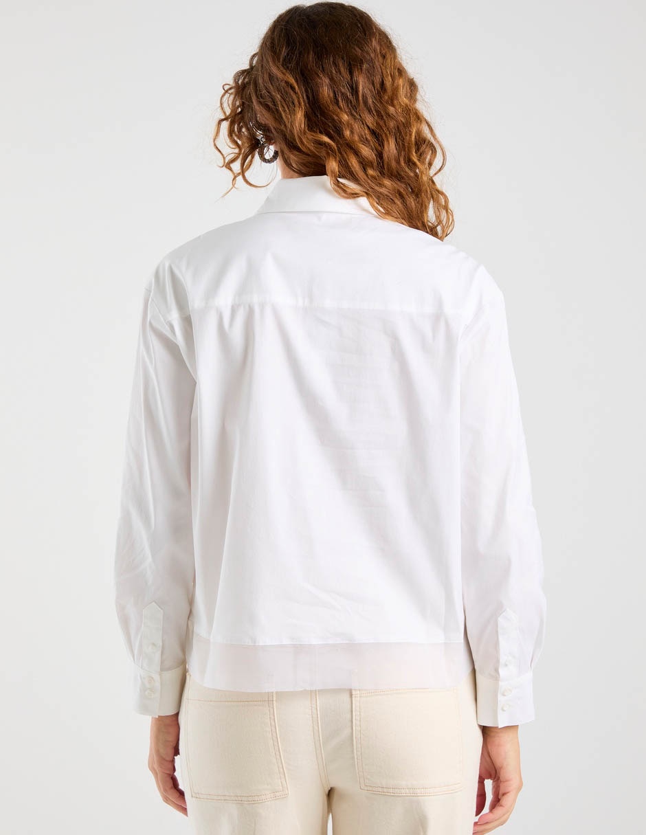 Blusa manga larga para mujer 6
