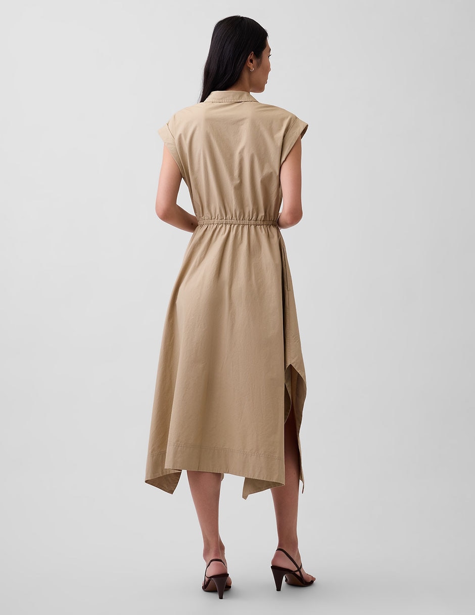 VESTIDO 891126 MEZCLA MATERIALES S/ 2