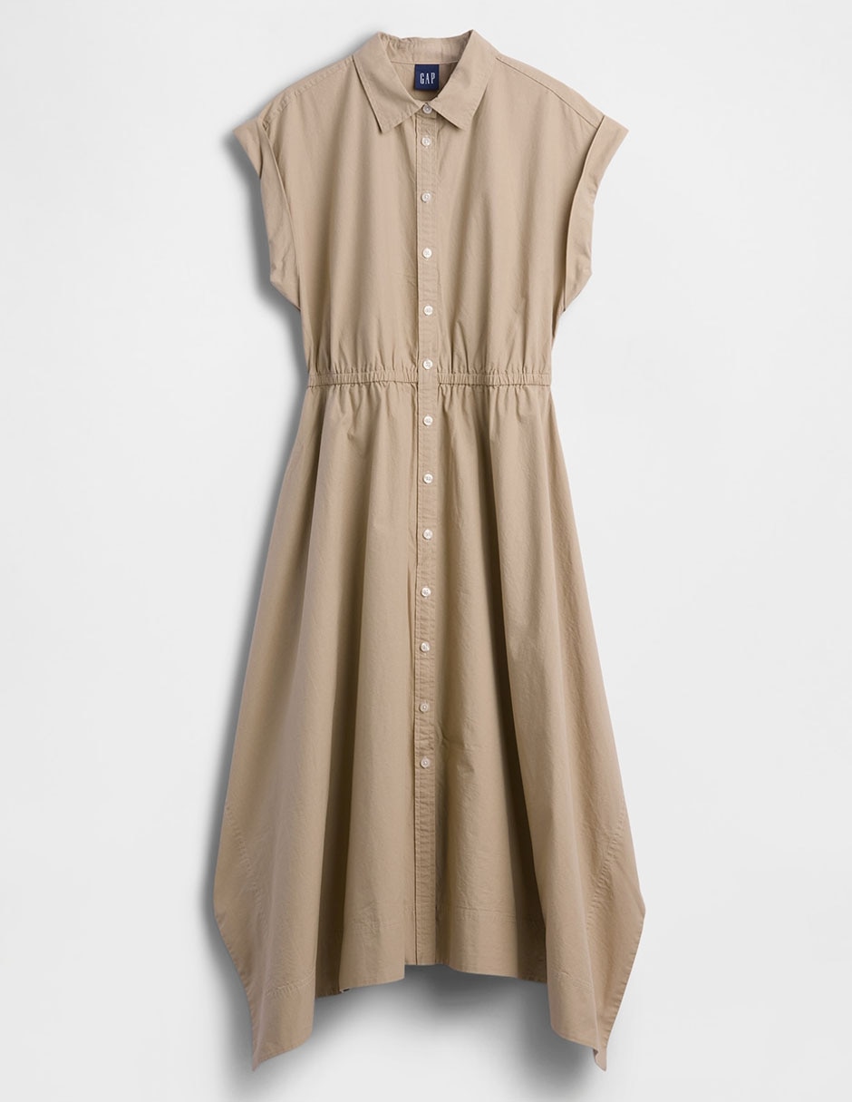 VESTIDO 891126 MEZCLA MATERIALES S/ 5
