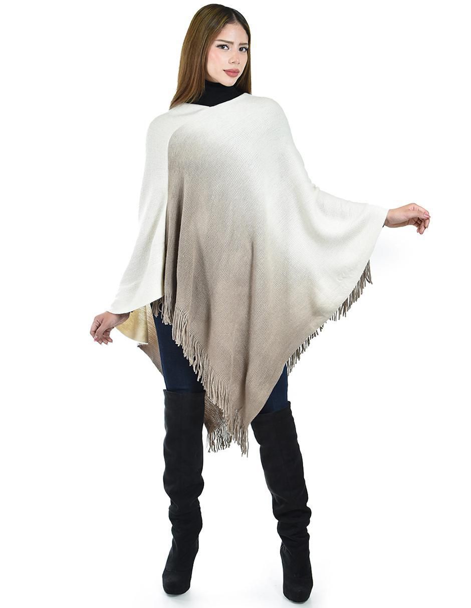 Poncho para mujer