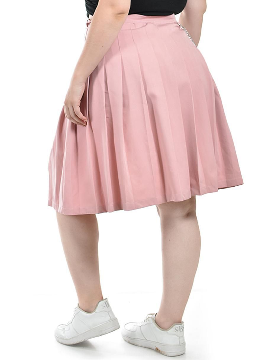Falda a la rodilla a la cintura