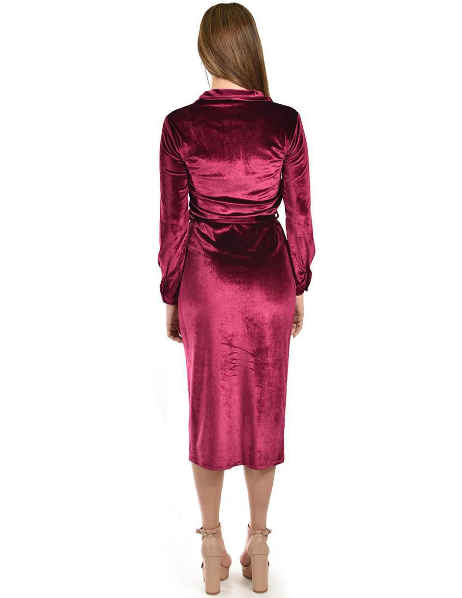 Vestido midi formal para mujer