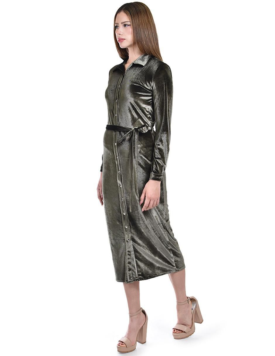 Vestido midi formal para mujer 5