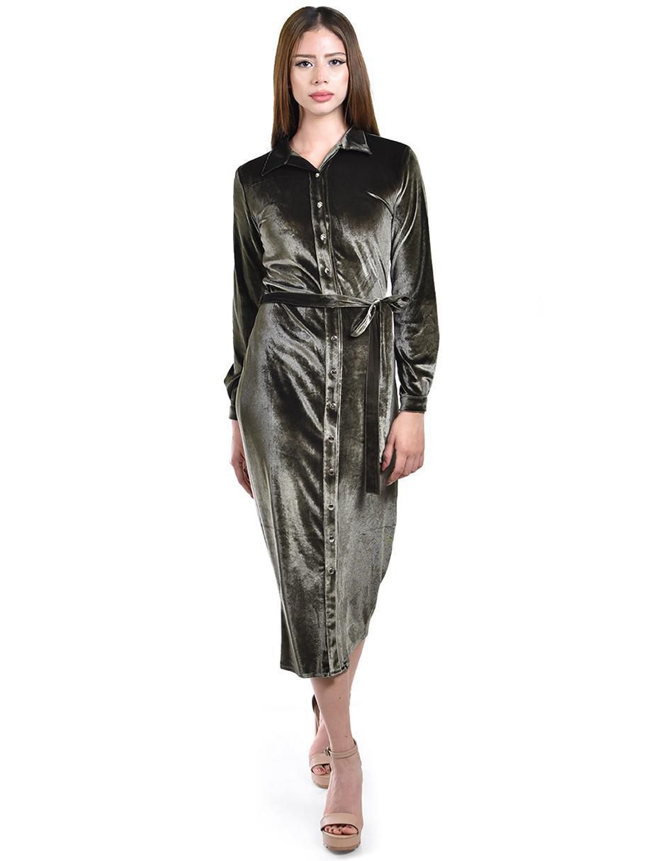 Vestido midi formal para mujer