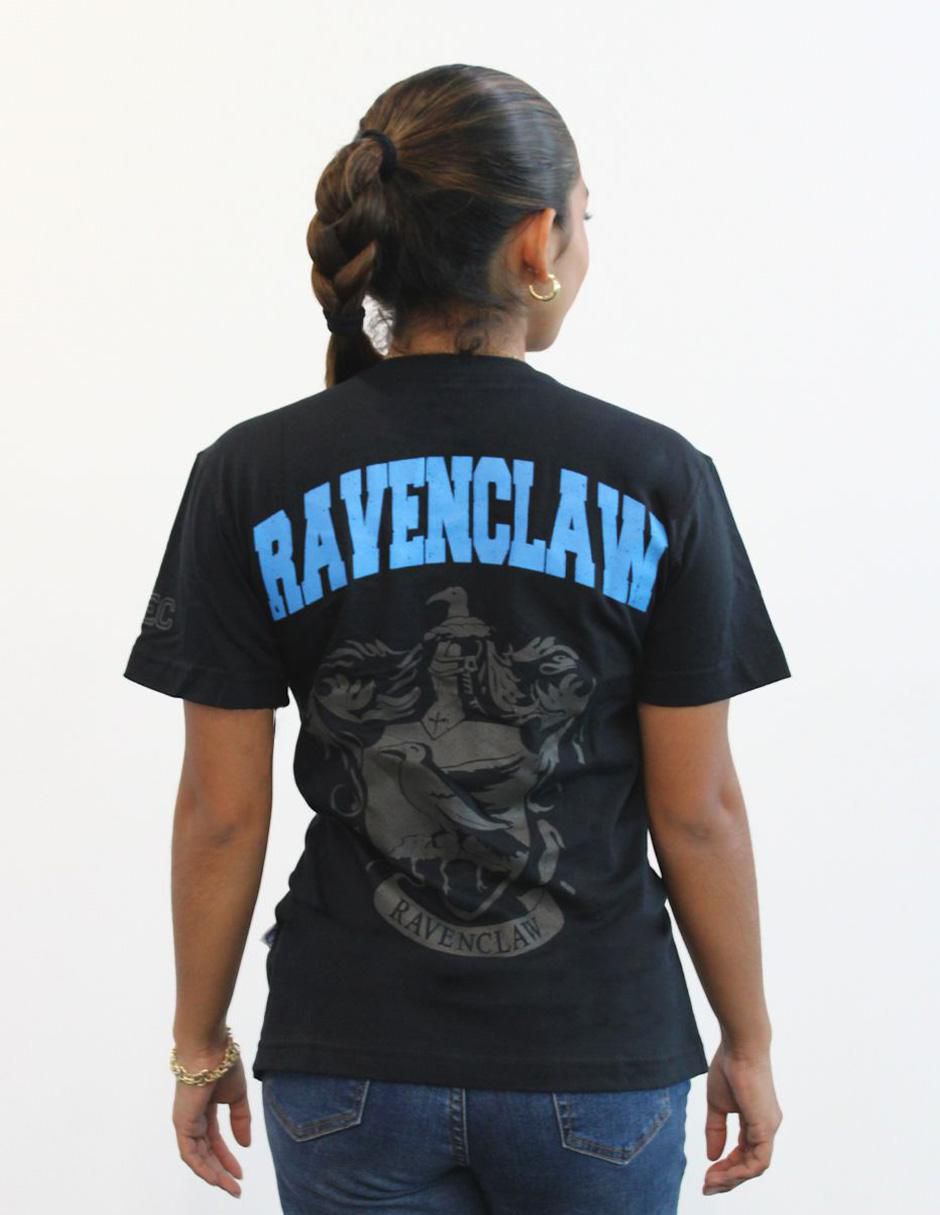 Playera manga corta Ravenclaw cuello redondo mujer 4