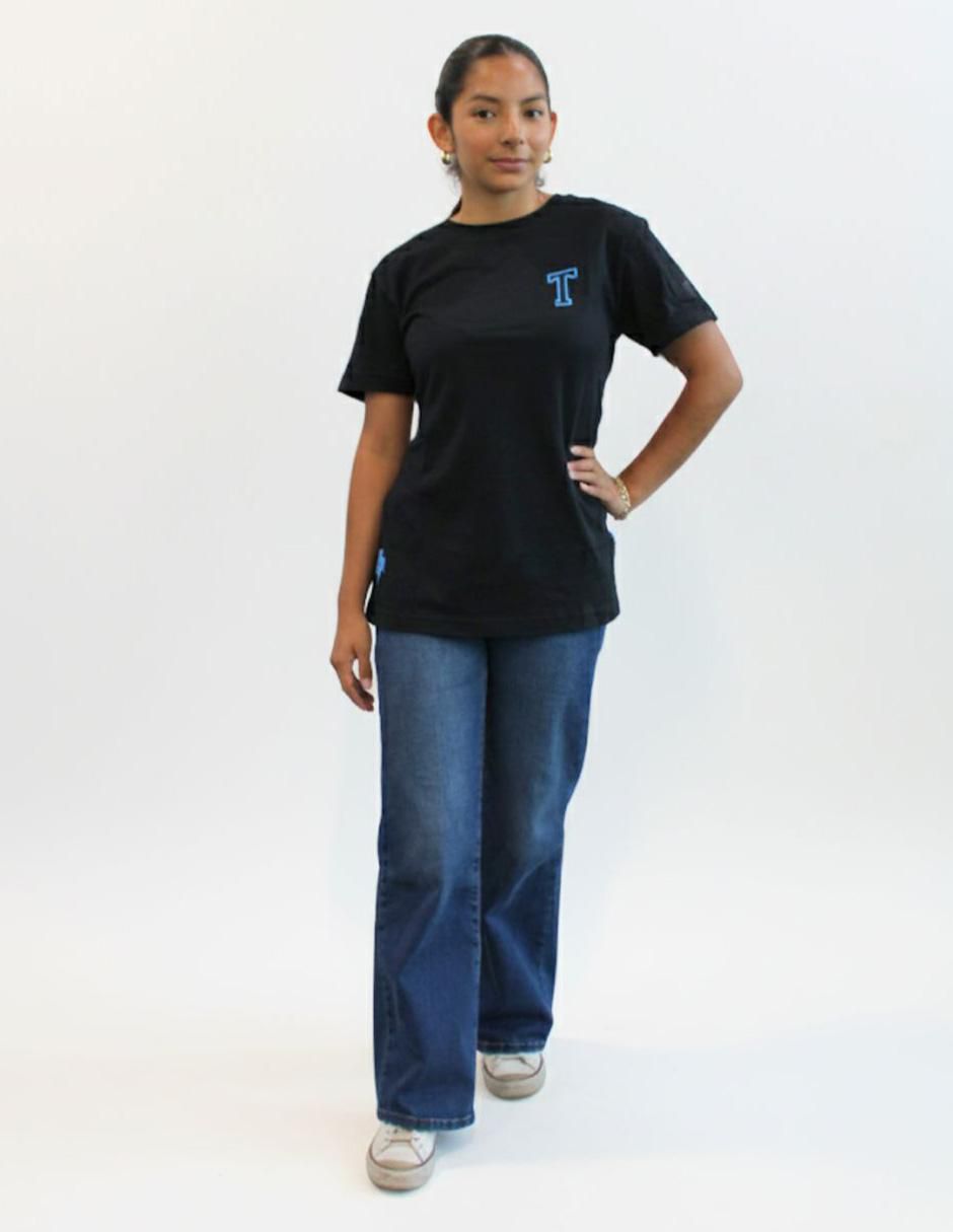 Playera manga corta Ravenclaw cuello redondo mujer 3