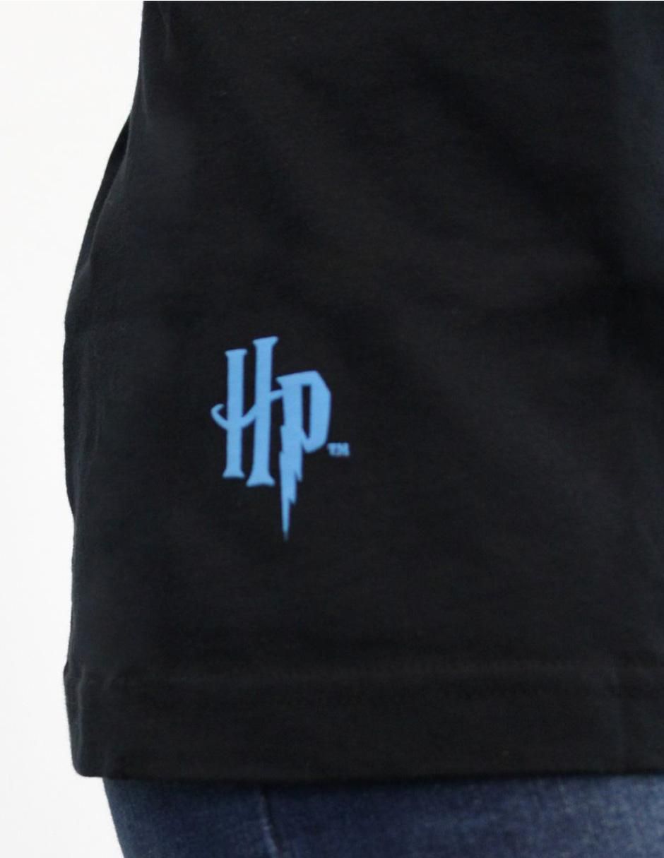 Playera manga corta Ravenclaw cuello redondo mujer 2