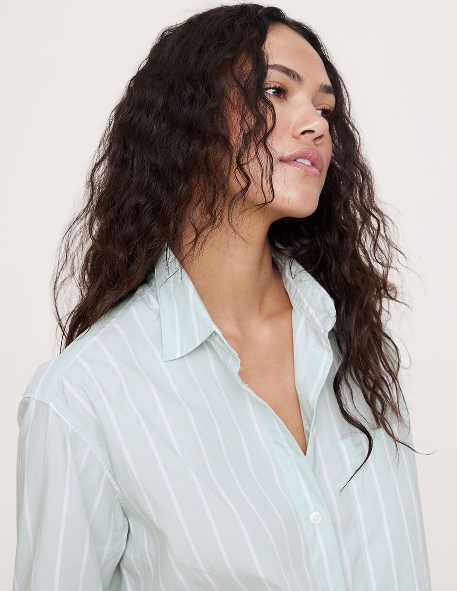 Camisa manga larga para mujer