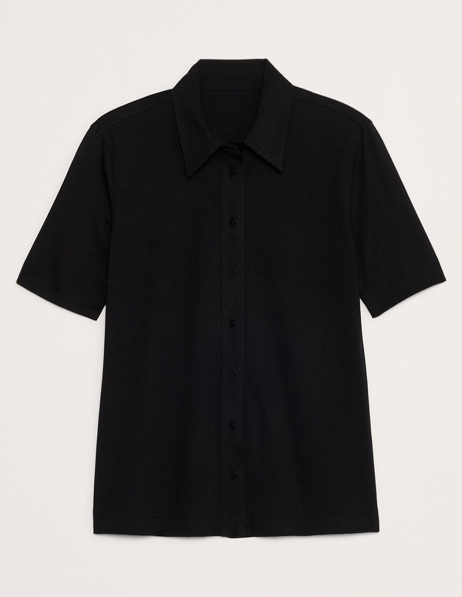 Camisa de algodón manga corta para mujer 3