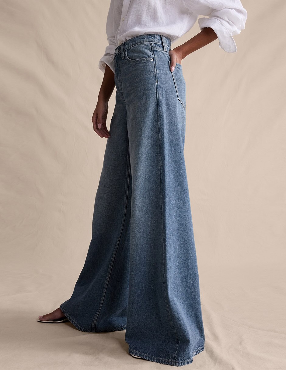 Jeans acampanado para mujer 3